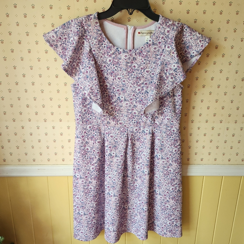 H&M Purple Floral Dress